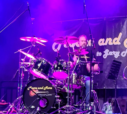 Oliver Wolke - drums bei Moore and More - a tribute to Gary Moore